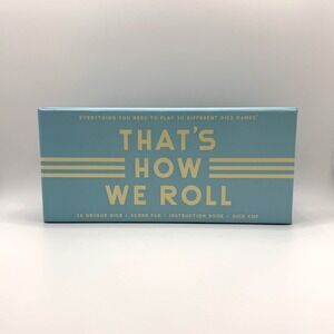 That's How We Roll Dice Game‎ Set - 30 Dice Games in 1 - Complete